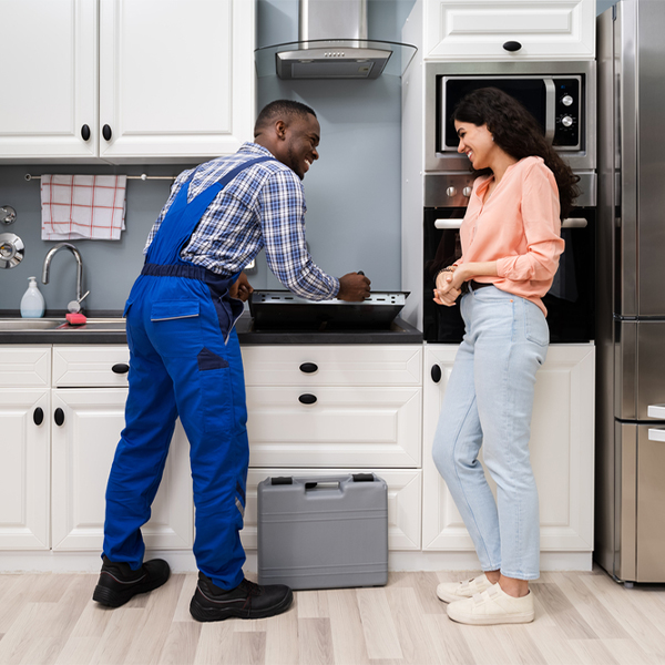 can you provide an estimate for cooktop repair before beginning any work in Deshler NE
